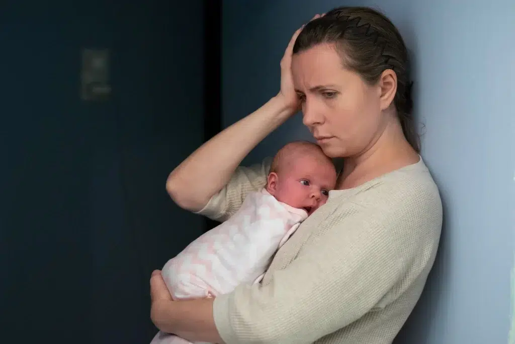 mother-with-baby-suffering-from-post-natal-depression